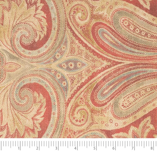 Waverly Quiet Place Rouge Home Décor Upholstery Fabric